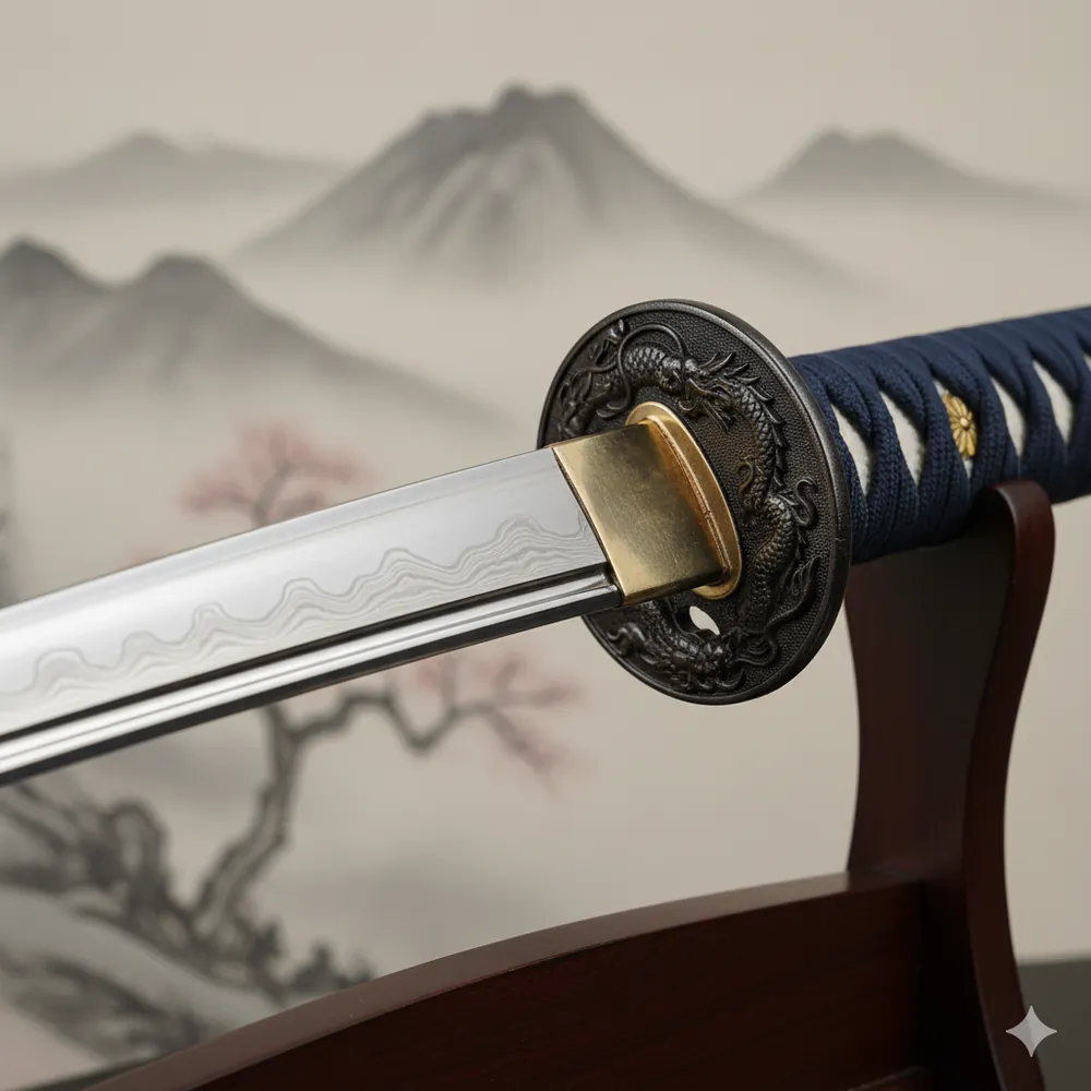 Samurai warrior demonstrating courage in the face of adversity