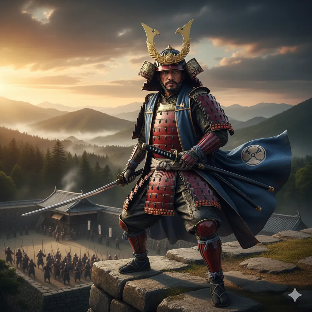 Samurai warrior representing discipline and goal achievement